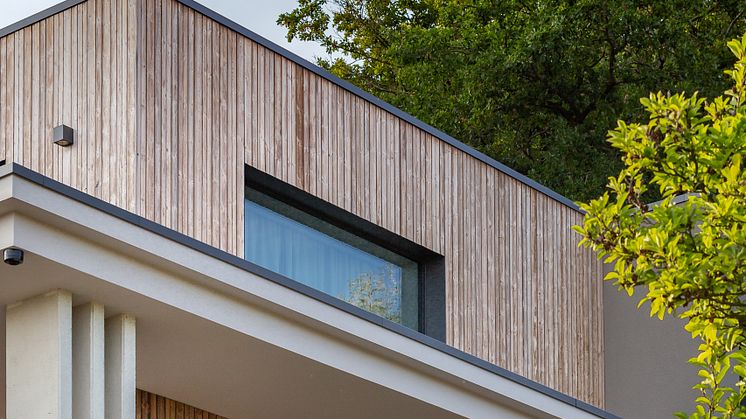 Charakterstark & langlebig: Fassade aus Kebony Character