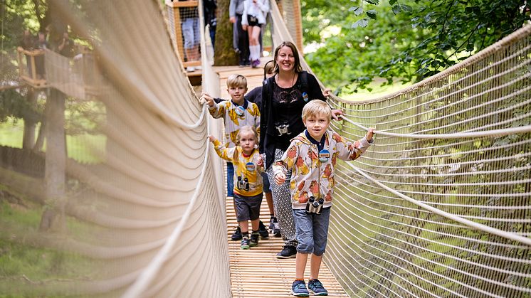 Expedition UPP är ett resultat av senaste årens stora satsningar. I år blir Skånes Djurpark ett ännu starkare familjeäventyr, med upplevelser även för större barn.