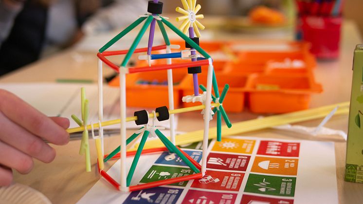 4DFrame är ett pedagogiskt läromedel utvecklat i Sydkorea. Foto: Anna-Lena Sahlman