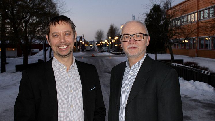 Daniel Johansson och Håkan Schunnesson.