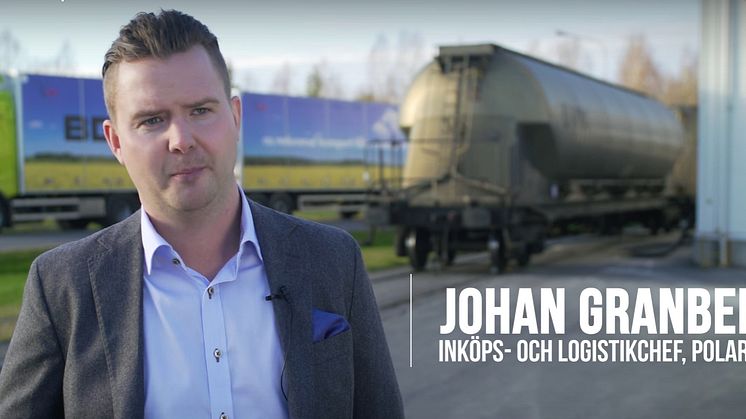 Johan Granberg, inköps- och logistikchef Polarbröd, berättar om utmaningar och lösningar