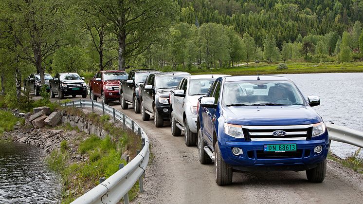 Nye Ford Ranger lanseres i disse dager på det norske markedet.