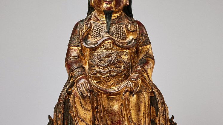 Bronsfigur av Zhenwu