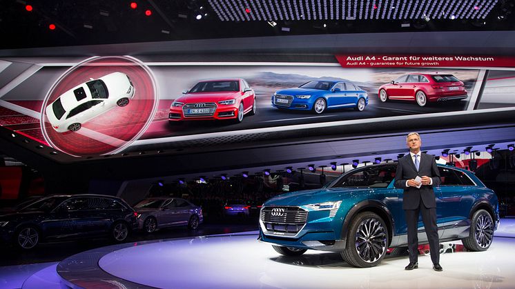 Audi viser drivlinjekompetencer fra ultra til e-tron på IAA
