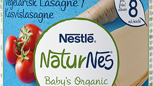 Vegetarisk lasagne från Baby´s Organic