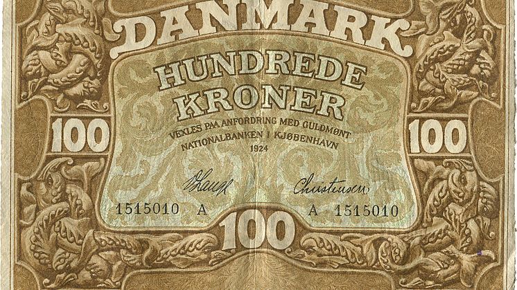 100 kr. fra 1924