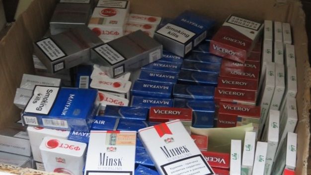 Op Scary - Cigarettes seized by HMRC in Greater Manchester 1