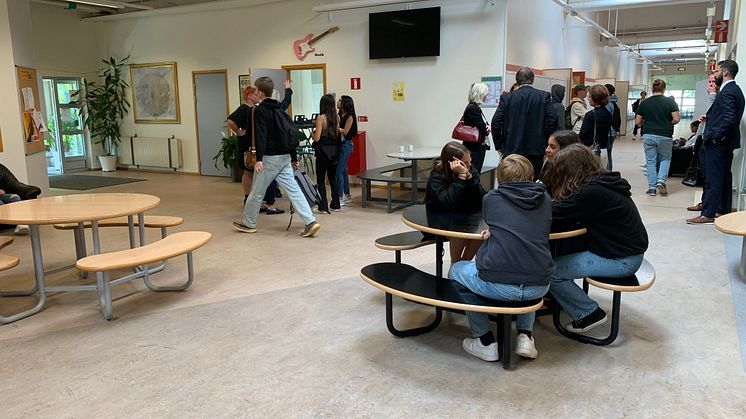 Ministerbesök på Källebergsskolan i Eslöv