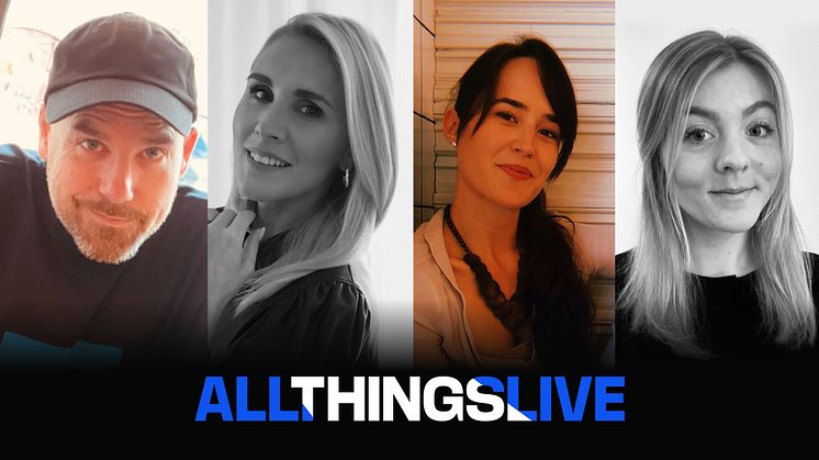 All Things Live växer – välkomnar fyra nya talanger till teamet