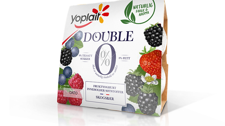 Yoplait Double 0% Skogsbær