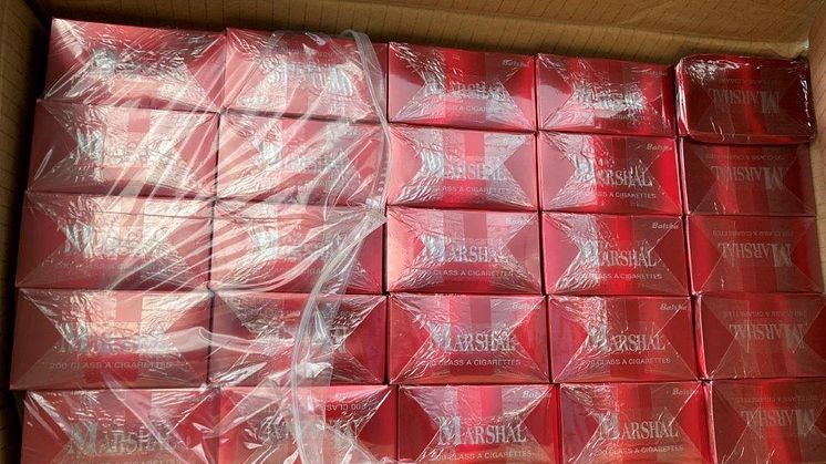 Cigarettes seized at Port of Hull 5