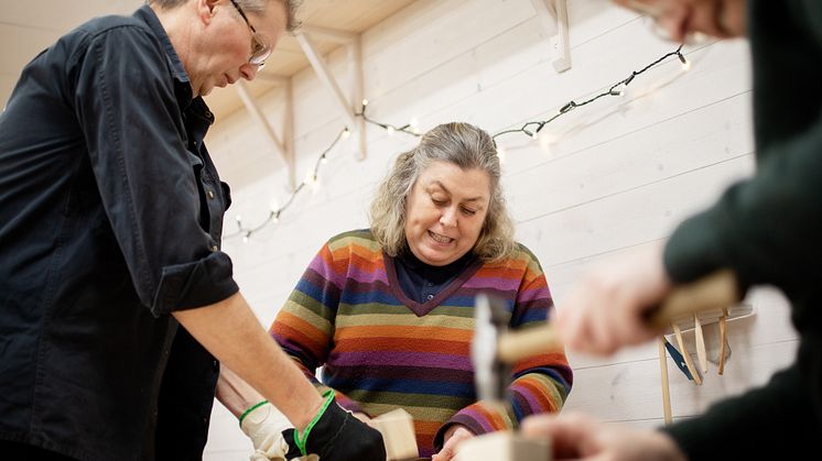 verkstad kurs slöjd crafterwork