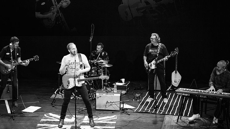 Andreas Jonsson & Pink Cadillac Band. Foto: Emil Jonsson