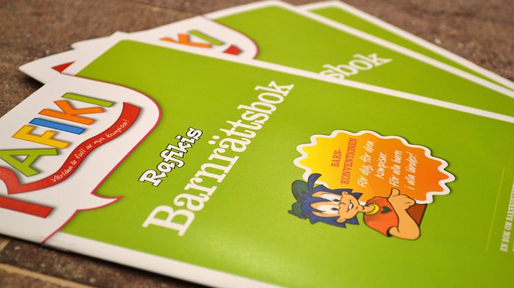 Rafiki ger ut unik Barnrättsbok
