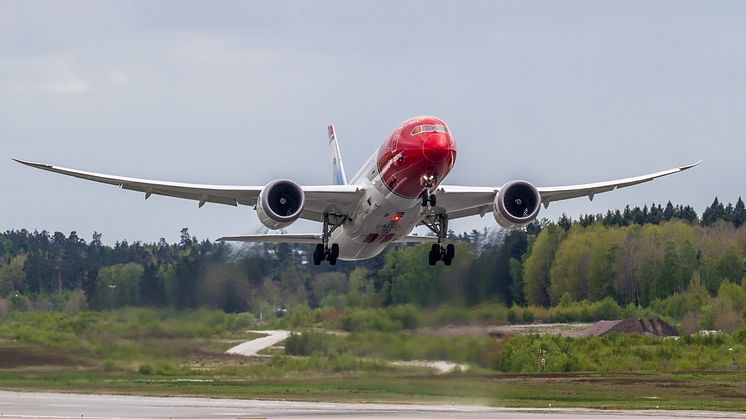 Norwegian oplever mere end fire gange flere rejsebureaubookinger på langdistanceruterne