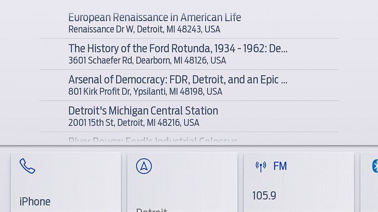 Ford Sync Mappo 2021