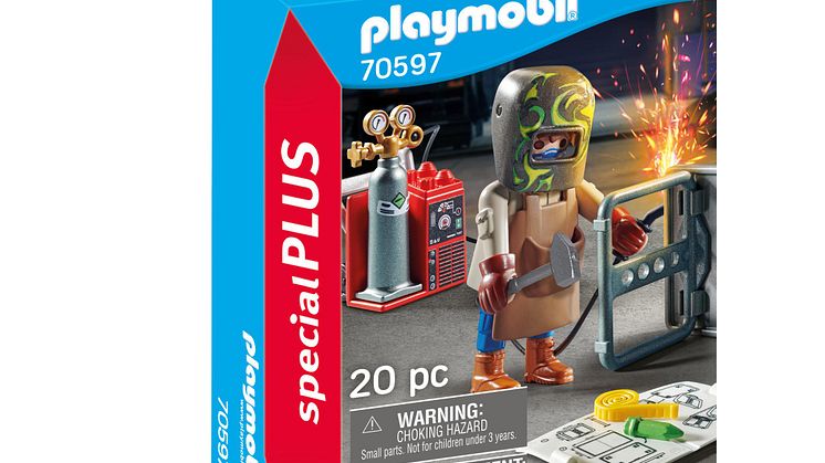 Schweißer mit Ausrüstung (70597) von PLAYMOBIL