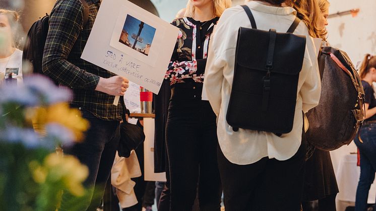 Lokale aktører var samlet på Frivilligbørs i bydel Gamle Oslo. Foto: Hanne Nygaard