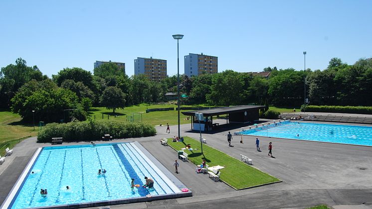 Utomhussäsongen igång på Centralbadet