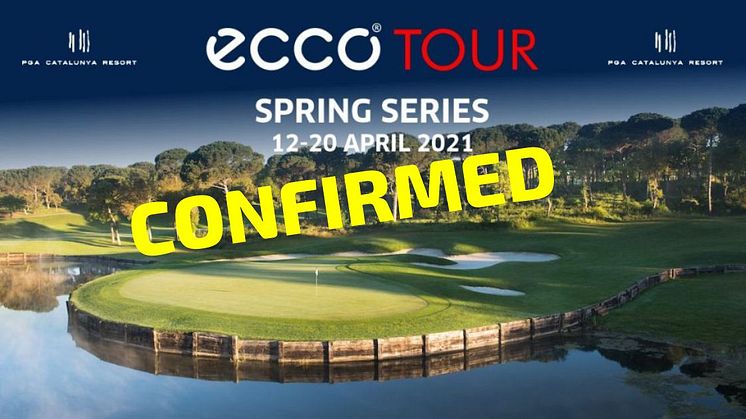 Spring Series at PGA Catalunya is played 12-20 April 2021