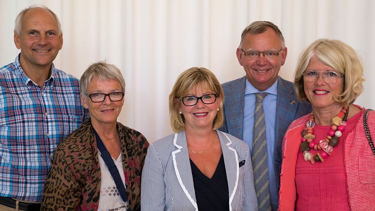 ​Landshövdingen och norsk kollega besökte Högskolan i Skövde