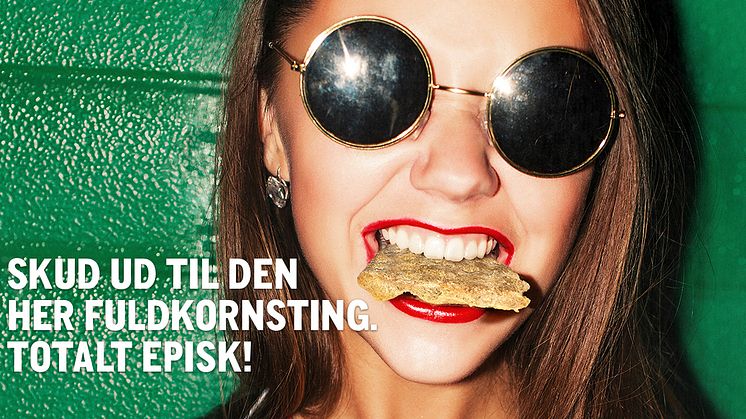 Ny kampagne skal få unge til at spise mere fuldkorn