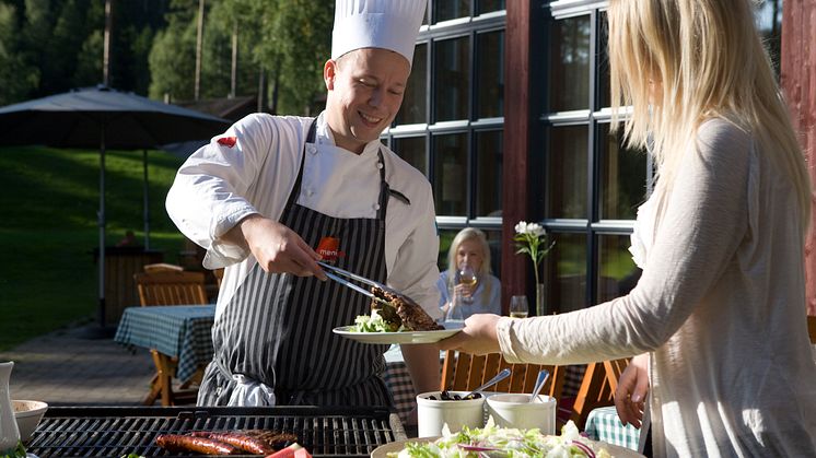 Herrgårdsmat serveras