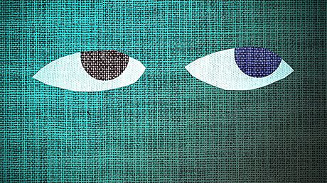Examensproduktionen Voyeur i två akter för en aktör, en åskådare och ett antal lyssnare