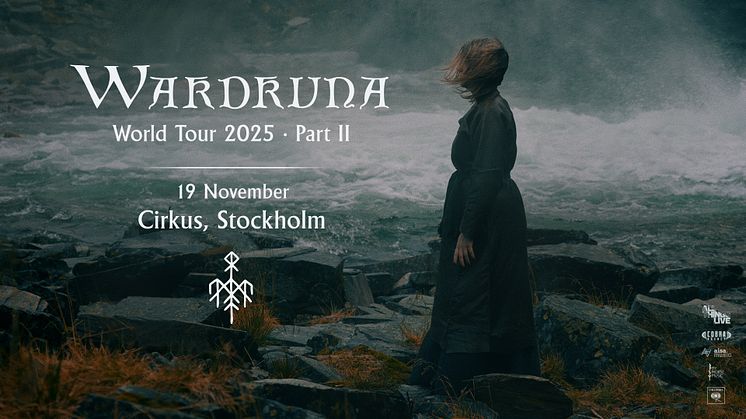 Wardruna återvänder till Sverige för en trollbindande kväll på Cirkus i Stockholm!