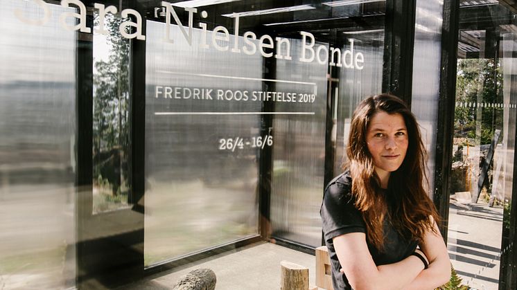 Sara Nielsen Bonde är årets Fredrik Roos-stipendiat. Foto: Melina Hägglund.