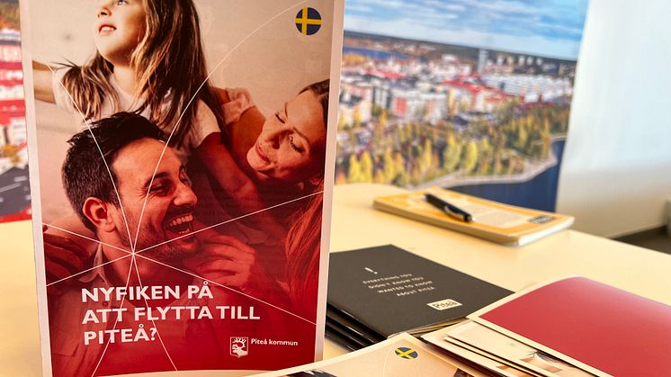 Inflyttarservices monter under Kvalitetsmässan.