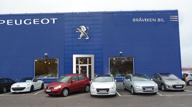 Ny regi hos Peugeot i Norrköping