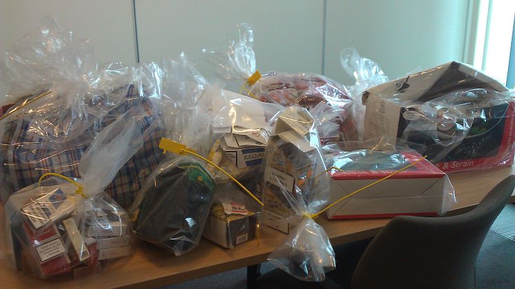 Illicit tobacco seized from local shops