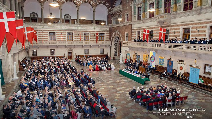 Medaljefest på Københavns Rådhus 14. maj 2019
