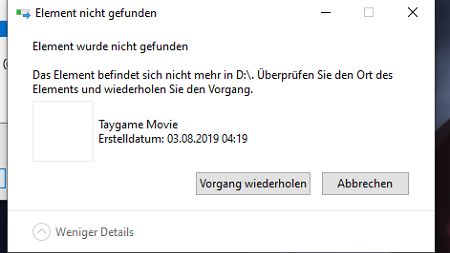 Wie man den Fehlermeldung „Das Element befindet sich nicht mehr in“ behebt