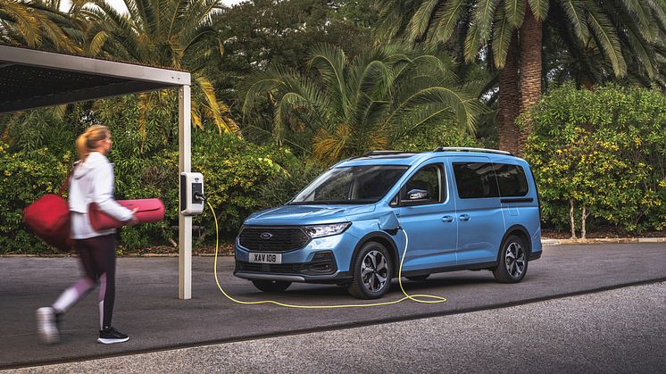 Nový pohon PHEV zvyšuje flexibilitu Fordu Tourneo Connect