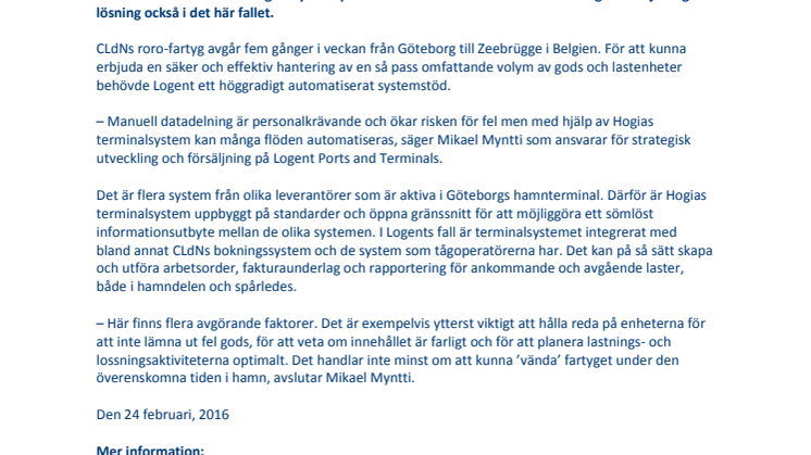 Kundförvärv krävde nytt logistiksystem
