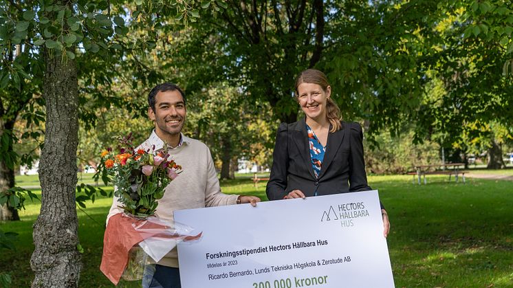 Prisutdelning Hectors Hållbara Hus 2023