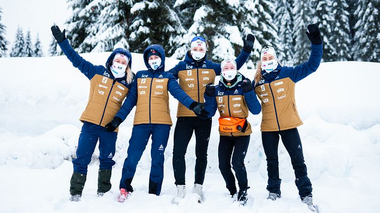 TV-SUKSESS: Skiskytterne er populære på tv-skjermen. Foto: Christian Haukeli