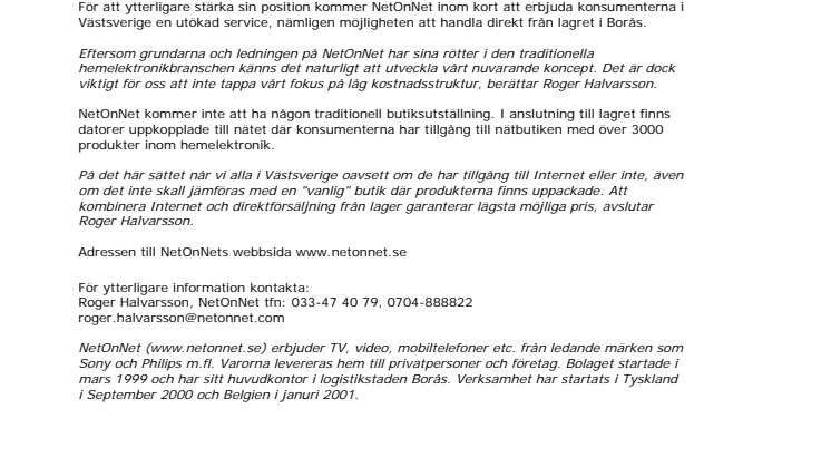Boråsarna handlar gärna på nätet