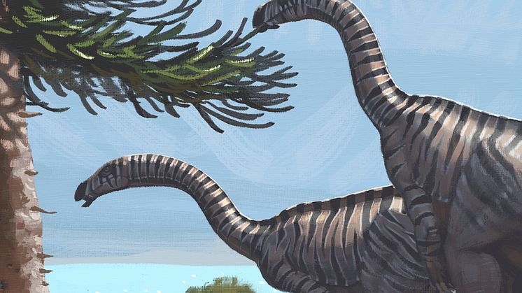 Plateosaurusen levde under Trias. 