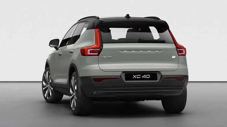 XC40 Recharge Twin Sage Green