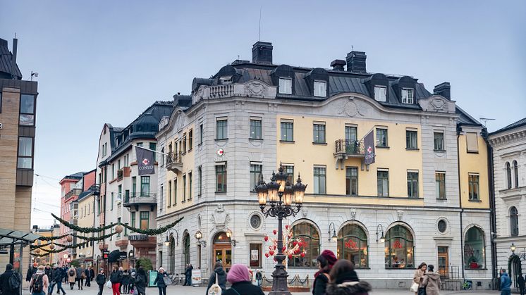 Consids kontor på Stora Torget i Uppsala
