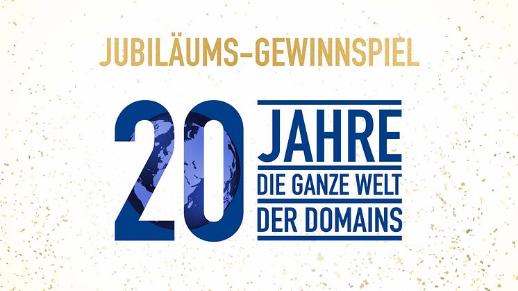 20 Jahre united-domains - Jubiläums-Gewinnspiel