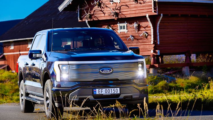 Ford F-150 Lightning høst 2023 Norge (2)