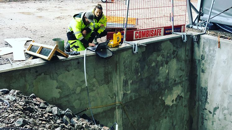 Cautus Geo overvåker testanlegget til svenske Vattenfall i Älvkarleby, nord for Stockholm.