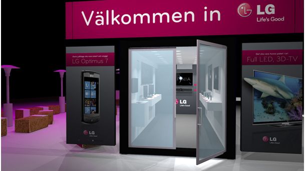 LG Pop-up store
