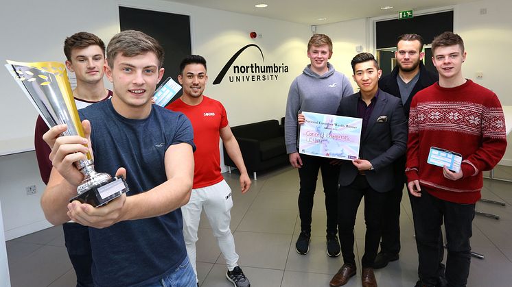 Newcastle Business School entrepreneurs lift top national accolade