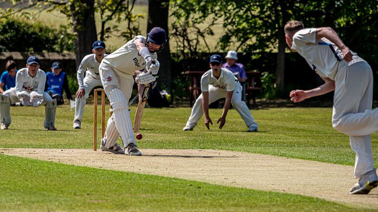 Durham batter Ben McKinney. Credit: Durham Cricket