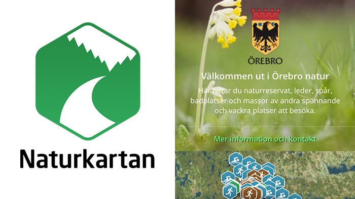 ​Ny app guidar till natur och friluftsliv i Örebro